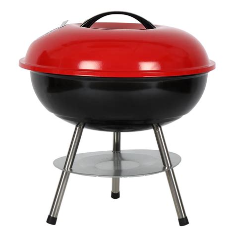 Ktaxon 14-Inch Portable Charcoal Grill Small BBQ Grill, Red - Walmart ...