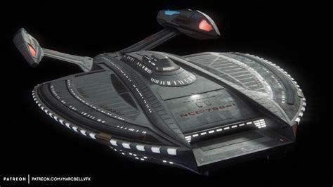 ArtStation - U.S.S. Zheng He (Star Trek Picard), Marc Bell | Star trek ...