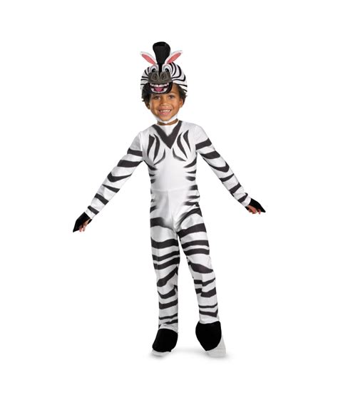 Madagascar 3 Marty the Zebra Kids Movie Costume - Boys Costumes