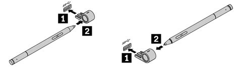 Lenovo Active Pen 2 Guide and Pen Button Configuration | ManualsLib