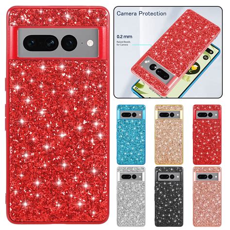 Phone Case For Google Pixel 8 Pro 8 7 Pro 7A 7 6 Pro 6A Glitter ...