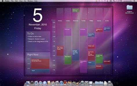 Calendar Widget Mac Desktop - Jonis Mahalia