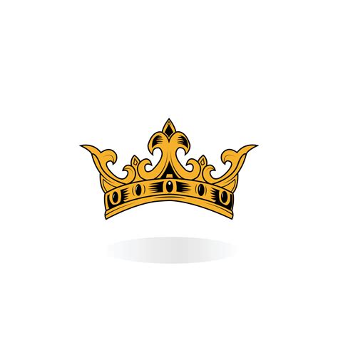 royal crown design suitable for clipart or symbols, crown design ...