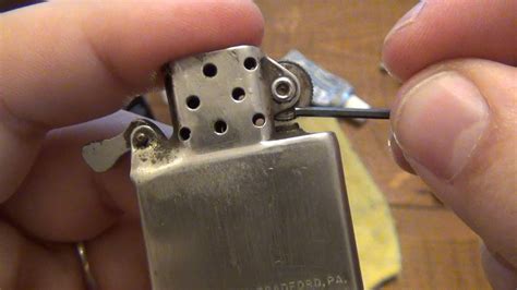 Most Common Problem With REALLY Old Zippo Lighters & How To Fix It ...