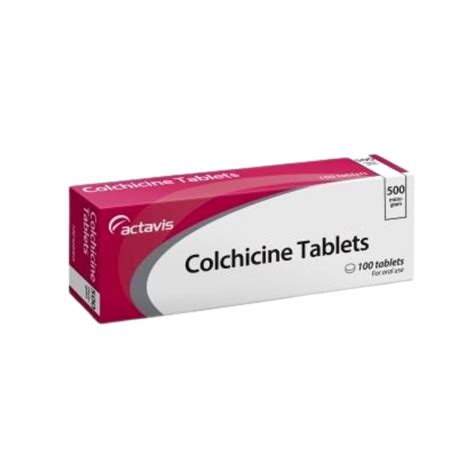 Colchicine 500mcg Tablets - MedPro Pharmacy & Clinic