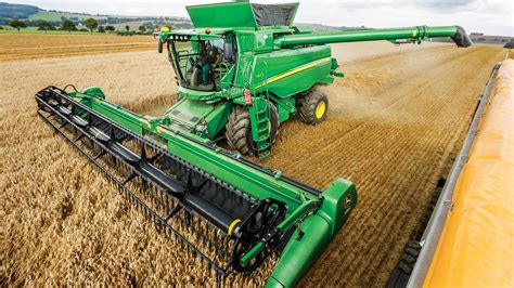 Image Of A Combine Harvester