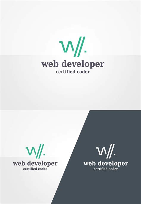 Web Developer Logo Design