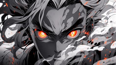 1920x1080 Resolution Demon Slayer's Kyojuro Rengoku HD Cool Eye 1080P ...