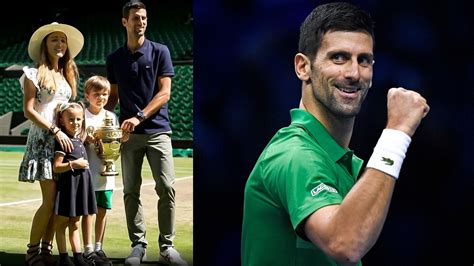 Novak Djokovic's "proud" wife and kids pose in front of Serb's ATP ...