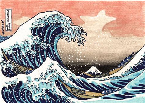 The Great Wave Off Kanagawa by crislink on DeviantArt