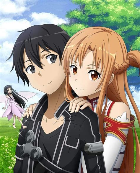 SAO ⚔️ Kirito Asuna & Yuki Sword Art Online Asuna, Schwertkunst Online ...