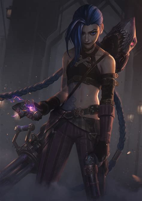 League Of Legends Jinx Splash Art