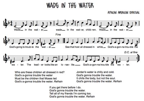 Wade in the Water - TECHNOLOGI INFORMATION