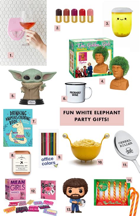 How to Throw a Rad White Elephant Party - Rules, Gift Ideas + a Fun ...