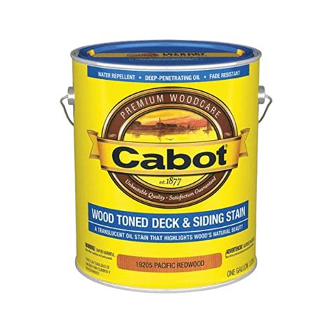 Cabot Semi-Transparent Redwood Oil Deck and Siding Stain | Gilford Hardware