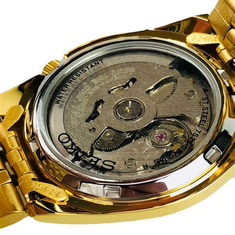 Seiko 5 Automatic Gold PVD Stainless Steel Men’s Watch