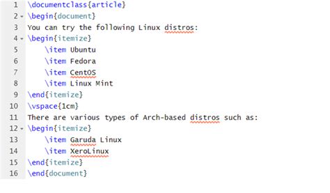 How To Insert a Space Between Items in LaTeX