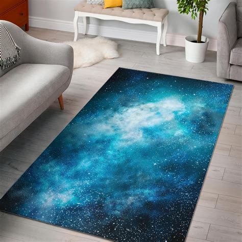 Blue Sky Universe Galaxy Space Print Area Rug in 2020 | Rugs, Galaxy ...