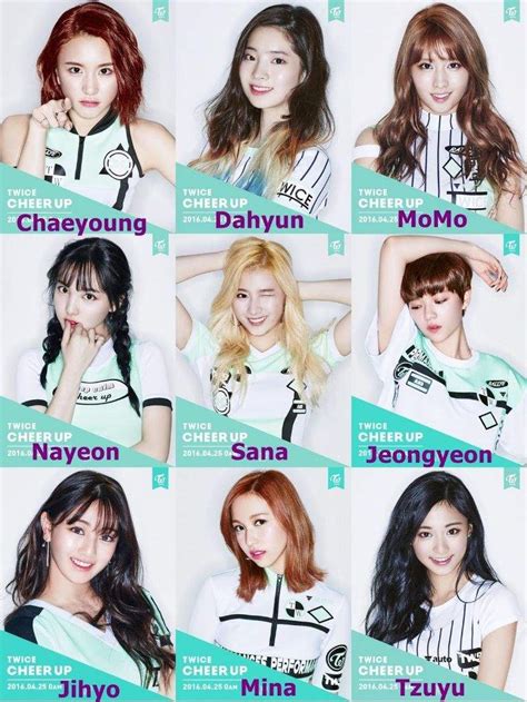 TWICE😍(integrantes) | •K-Pop• Amino