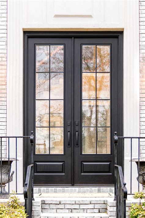 Black Farmhouse French Doors