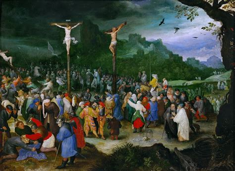 Fonds d'ecran Peinture Jan Brueghel The Elder, Crucifixion Croix ...