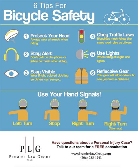 6 Tips For Bicycle Safety - Seattle Personal Injury Lawyers: Premier ...