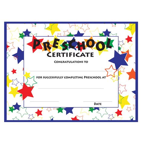 18+ Preschool Certificate Templates - PDF