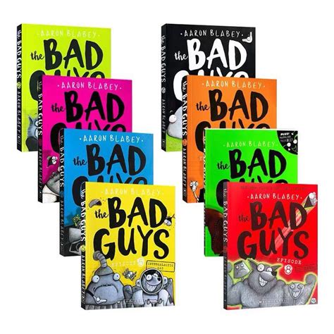 The Bad Guys 8 Book Series by Aaron Blabey, Hobbies & Toys, Books ...