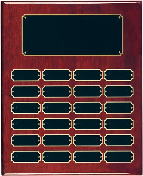 Plaque Template Printable