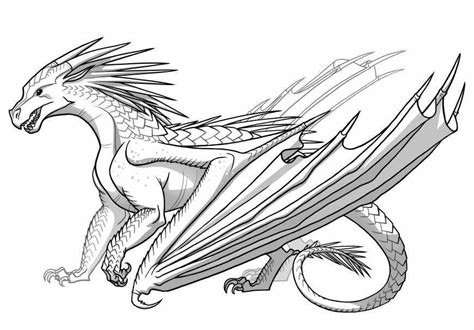 Wings of fire dragons, Dragon coloring page, Wings of fire