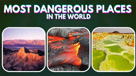 Top 10 Most Dangerous Places in the World