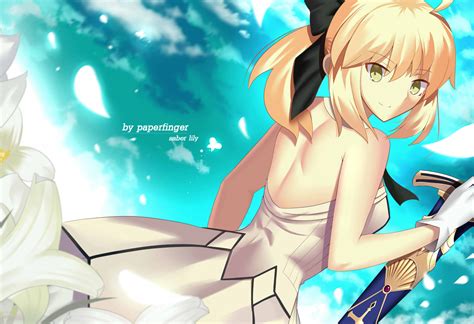 Saber Lily Wallpaper (58+ pictures) - WallpaperSet