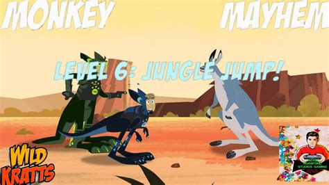 Monkey Mayhem Gameplay Level 6 (Jungle Jump) Wild Kratts - YouTube