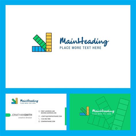 Scale Logo design with Tagline Front and Back Busienss Card Template ...