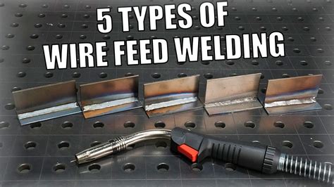 5 Types of MIG Welding Explained - YouTube