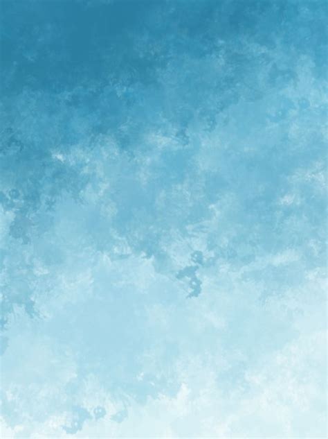 Sky Impression Blue Gradient Simple Watercolor Background Wallpaper ...