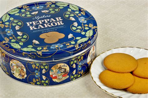 Nyakers Pepparkakor - Swedish Ginger Snaps in Tin