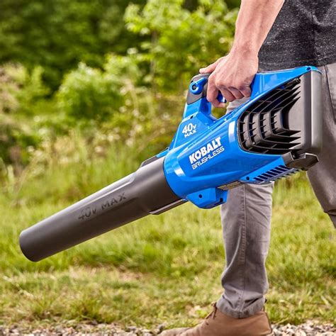 Kobalt 40-Volt Max 125-MPH Brushless Handheld Cordless Electric Leaf ...