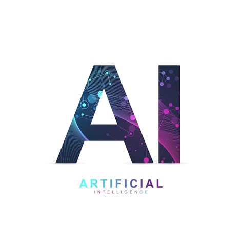 Premium Vector | Artificial Intelligence Logo. Artificial Intelligence ...