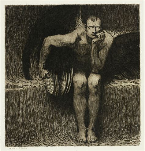 “Lucifer”, Franz von Stuck, c. 1890 — MYSTICUS