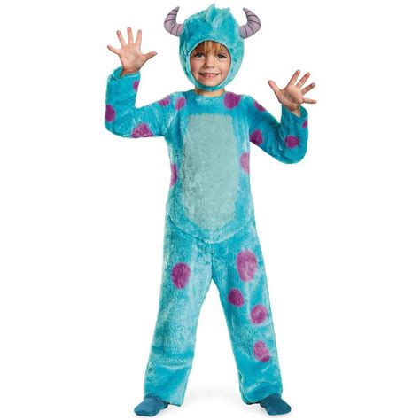 Monsters University Sulley Deluxe Boys' Toddler Halloween Costume ...