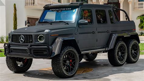 This Mercedes-AMG G63 Has Been Transformed Into A 6×6 Monster