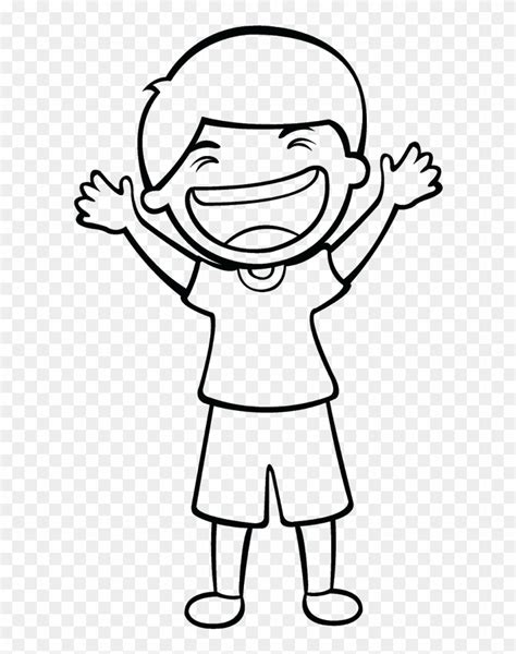 Kids Laughing Clipart Black And White Collection - Clip Art - Free ...