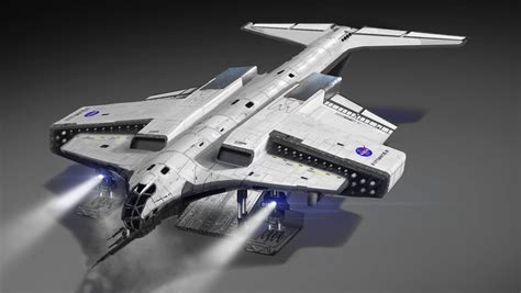 Sci-Fi NASA Space Ship | ArtStation - Ship, Paul Chadeisson | Space ...