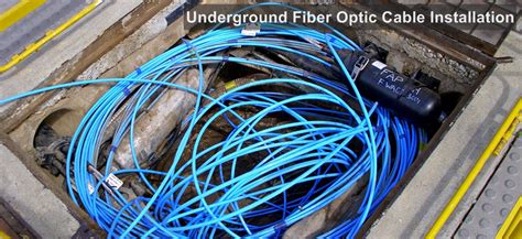 Underground Fiber Optic Cable Installation | FS Community