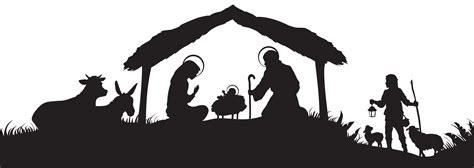 silhouette nativity scene clipart 10 free Cliparts | Download images on ...