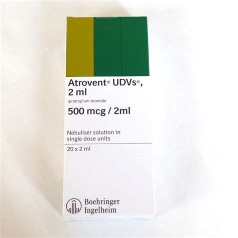 Ipratropium Bromide Nebuliser Solution 500mcg/2ml, 20 Nebules - Asset ...