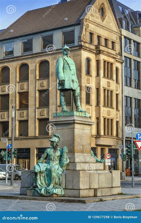 Bismarck Monument In Bremen, Germany Royalty-Free Stock Image ...