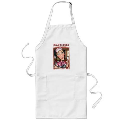 Personalized Diner Waitress Kitchen Apron | Zazzle