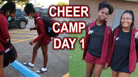 Day In The Life of a Cheerleader | Cheer Camp | Morning Routine ...